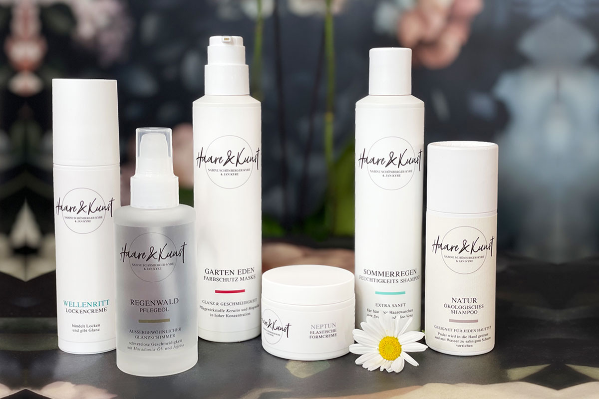Eigenmarken Produkte von Haare und Kunst
